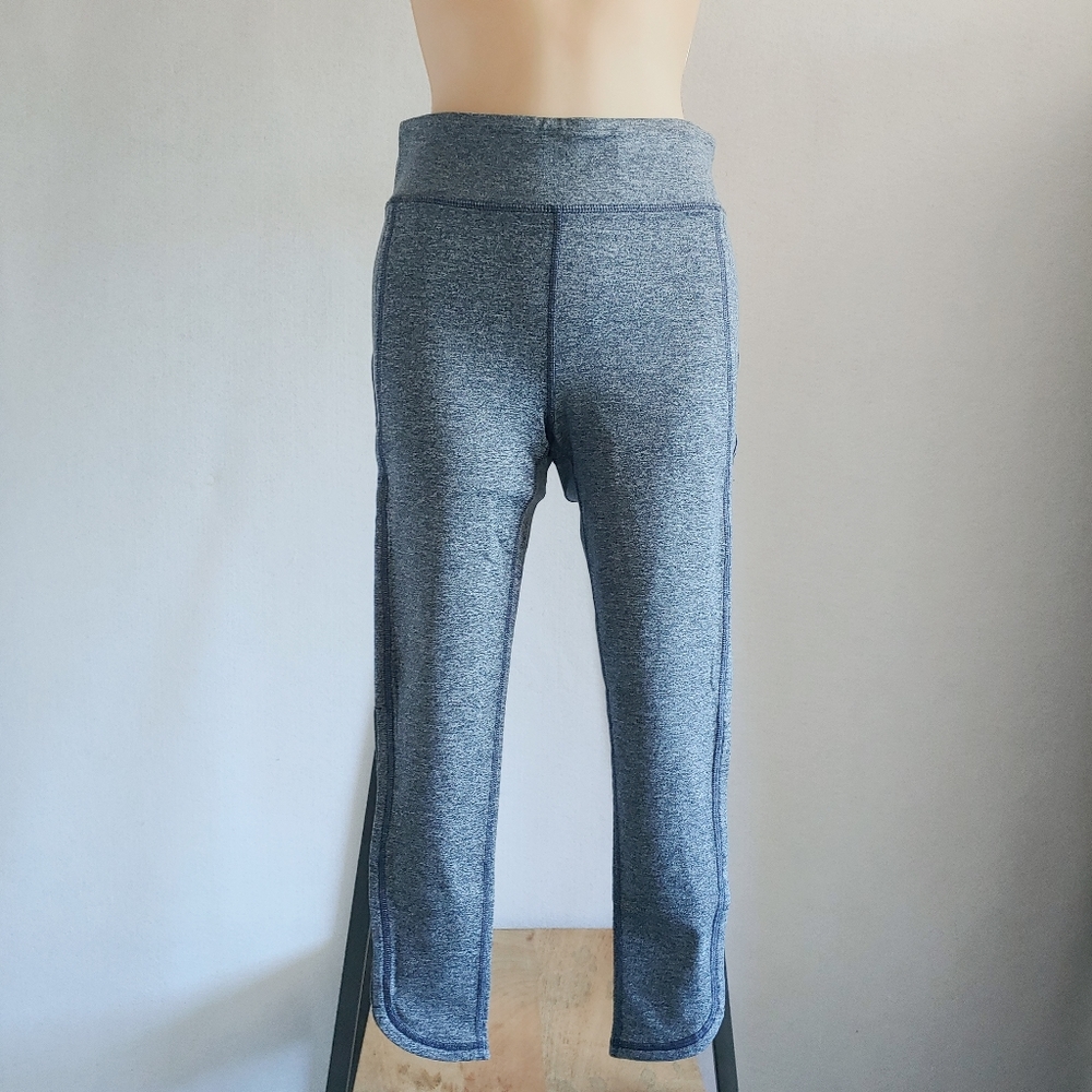 New Free People Movement New Infinity Navy Cropped Cut Out Legging Small Medium - Picture 2 of 10